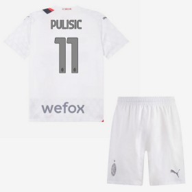 Camisetas AC Milan Pulisic 11 Segunda 2023-24 - Niño (+ Pantalones)